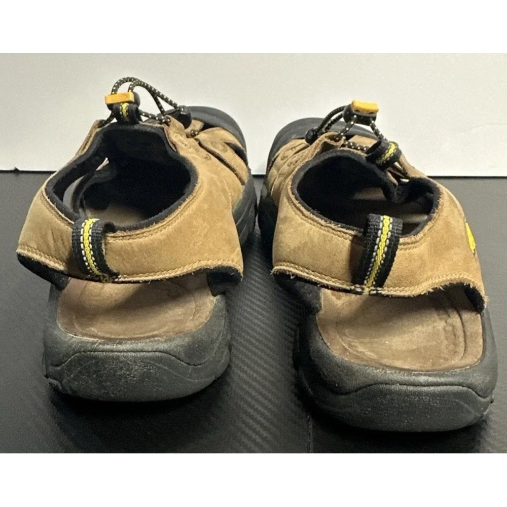Keen Sandals Bison Leather Waterproof Hiking Fisherman Men's 13